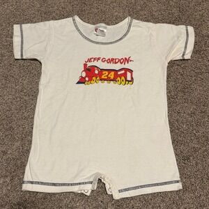 Vintage Jeff Gordon #24 Baby Romper 24 Months NASCAR Chase Authentics USA
